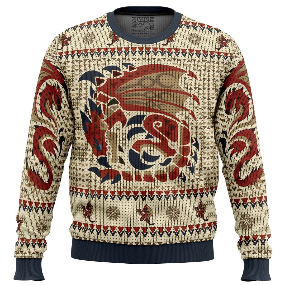 Rathalos Monster Hunter Ugly Christmas Sweater