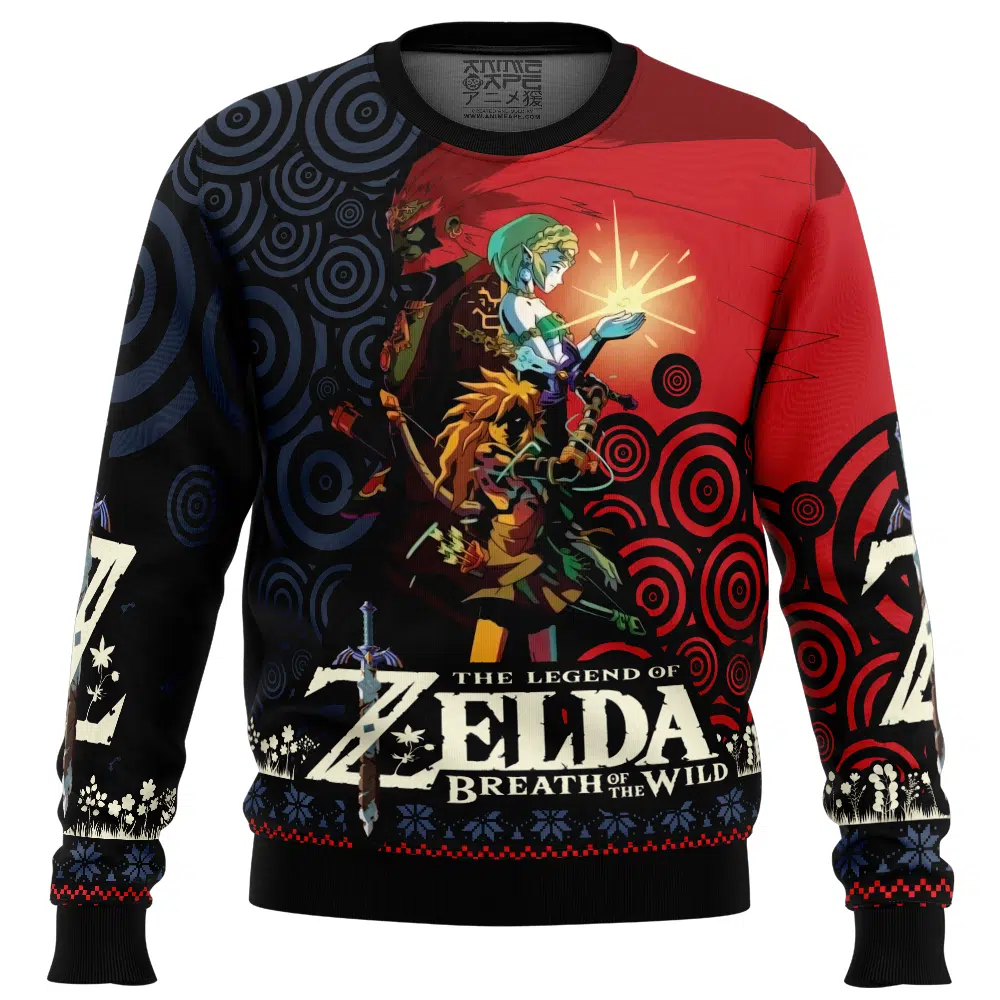 Triforce Zelda Ugly Christmas Sweater