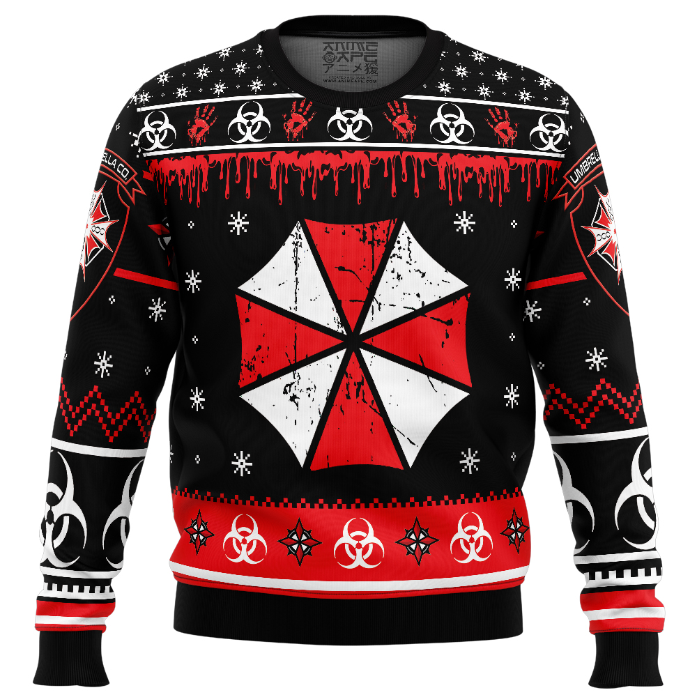 Umbrella Co. Resident Evil Ugly Christmas Sweater