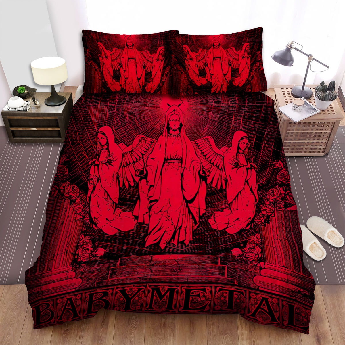 Babymetal Music Live: Legend 1999 & 1997 Apocalypse Decorative Bedding Sets with Duvet Cover  Flatsheet  Pillowcases