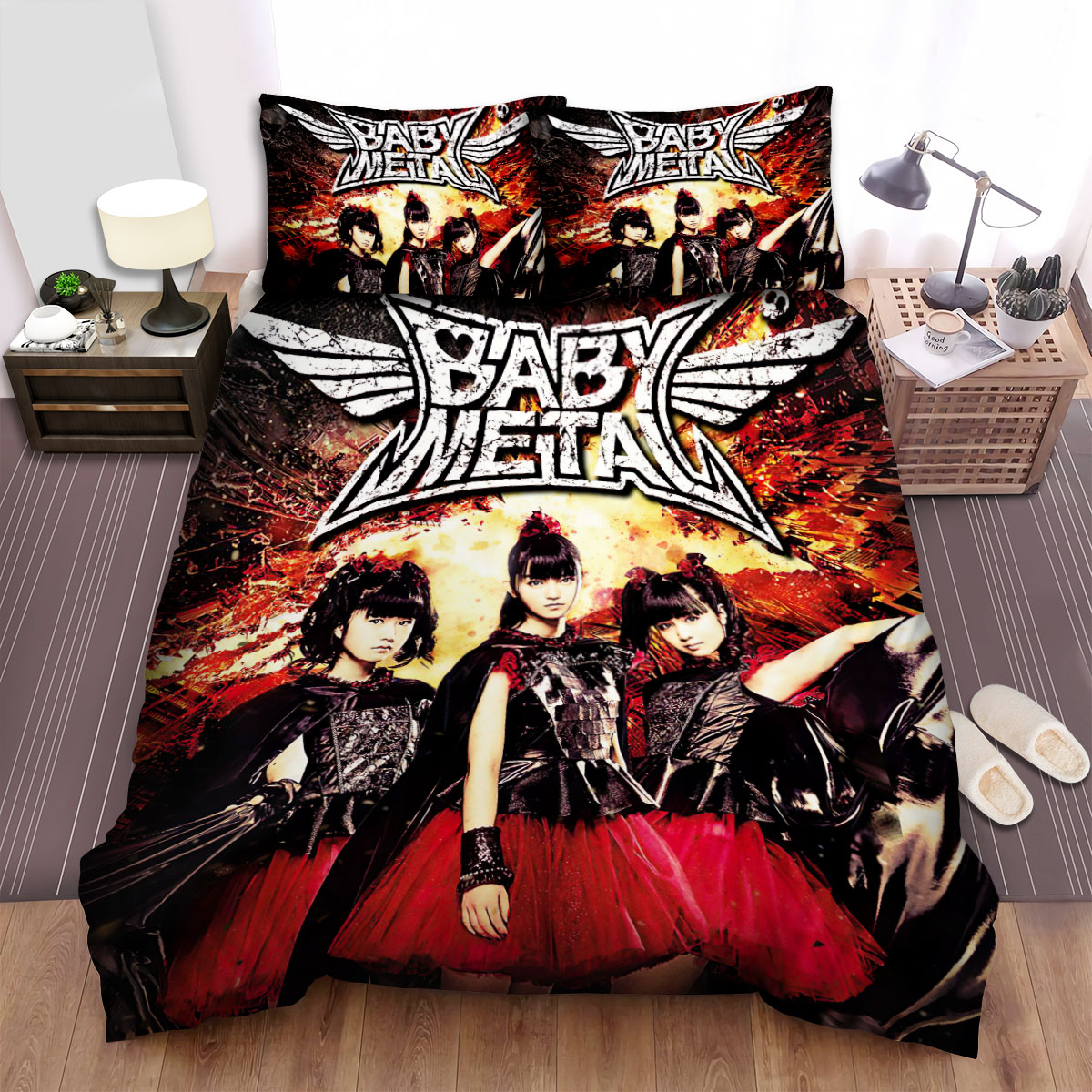 Babymetal Music Poster Album Bed Sheets Spread  Duvet Cover Bedding Sets