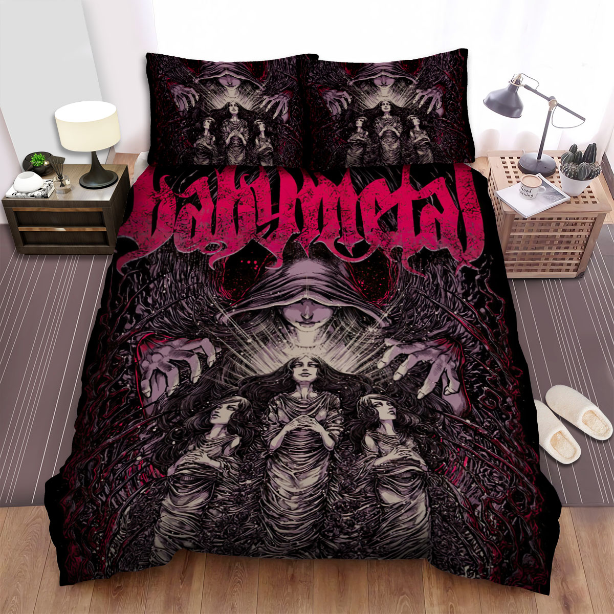 Babymetal Music Poster Bed Sheets Spread  Duvet Cover Bedding Sets