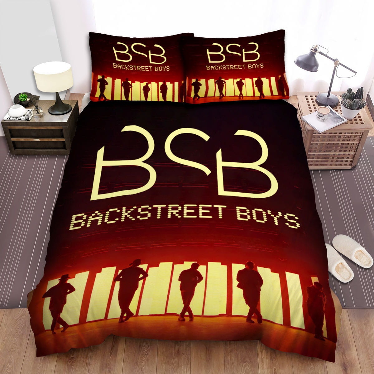 Backstreet Boys Don?t Go Breaking My Heart Bedding Sets Duvet Cover  Flatsheet  Pillowcase For Your Lover