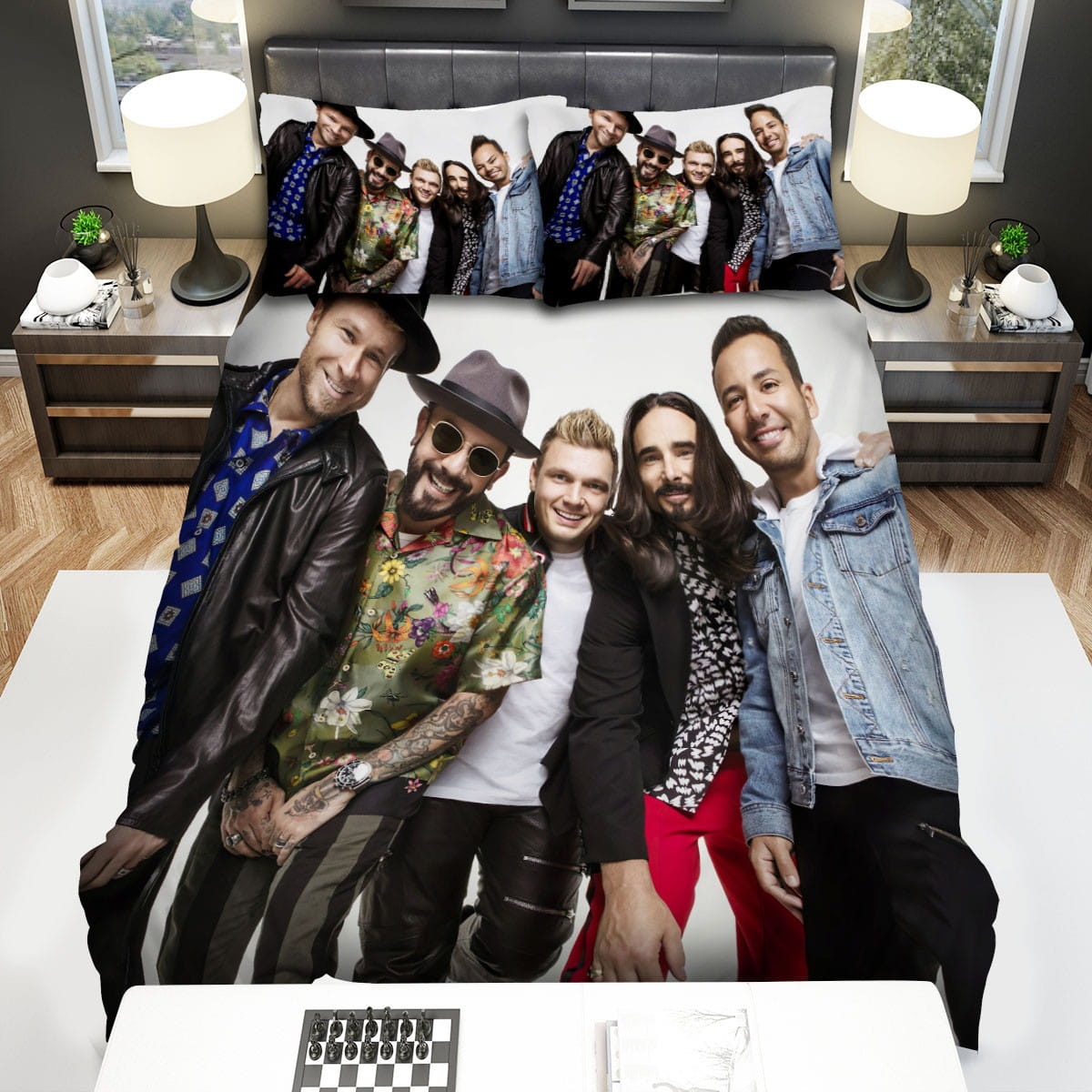 Backstreet Boys Members Photoshoot Bedding Sets ? Duvet Cover  Flatsheet  Pillowcases For Every Bedroom