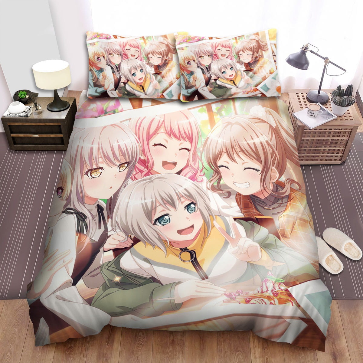 Bang Dream! Beautiful Picture  Bedding Sets Duvet Cover  Flatsheet  Pillowcase For Your Lover