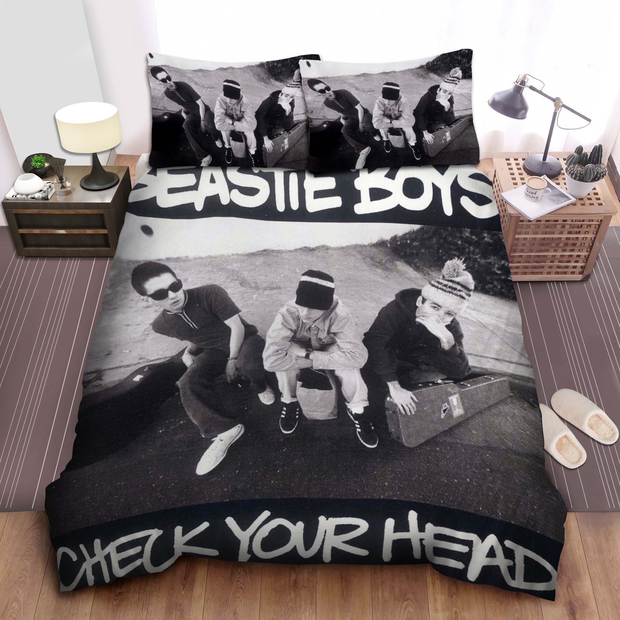 Beastie Boys Check Your Head Photo Shoot Bed Sheet Spread  Duvet Cover Bedding Sets