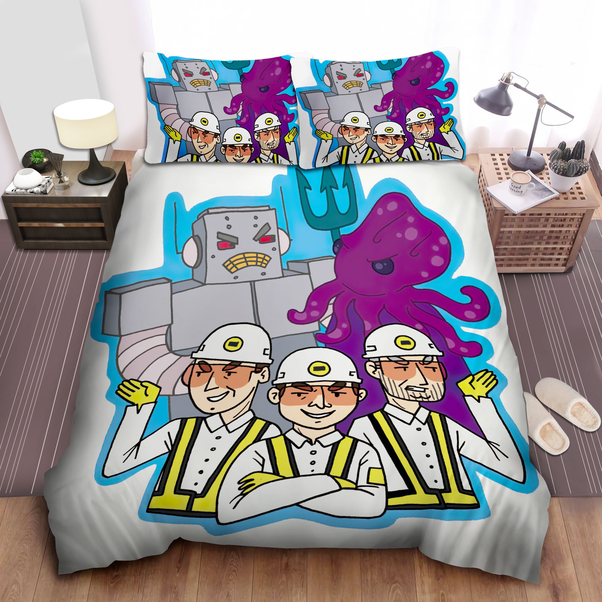 Beastie Boys Intergalactic In Cartoon Bed Sheet Spread  Duvet Cover Bedding Sets