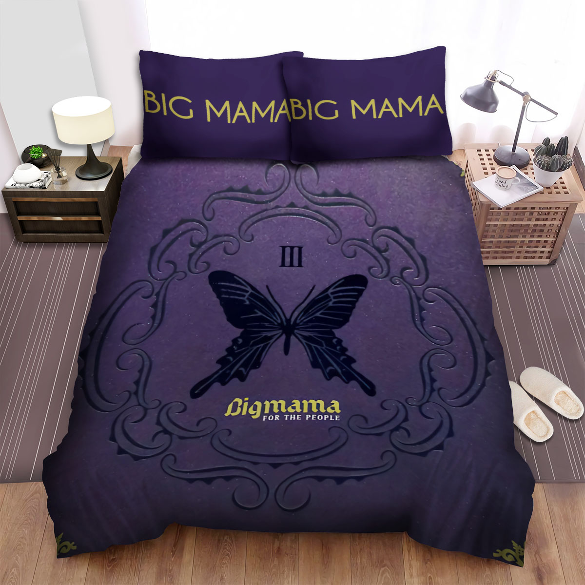 Big Mama Music Band For The People Album Cover Bed Sheets Spread  Duvet Cover Bedding Sets